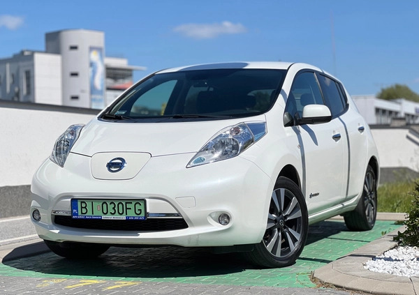 Nissan Leaf cena 34999 przebieg: 149954, rok produkcji 2015 z Białystok małe 562